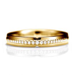 Alliance de Mariage Frida - Or Jaune