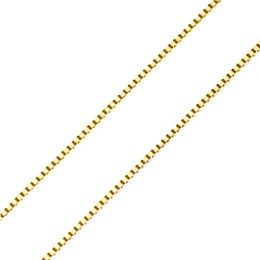 Chaîne vénitienne. Or jaune 45cm (1.1gr)