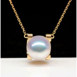 Pendentif Morita. Perles Akoya Japon et Or jaune 18cts