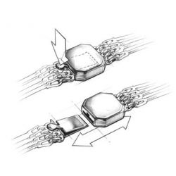 Bracelet double perles eau douce multicolores - 6.5/7mm - AAA