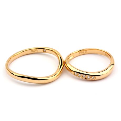 Alliance Couple Clotilde & Lloyd Jaune