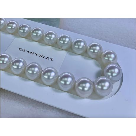 Collier perles d'Australie - 9/12mm - AA+