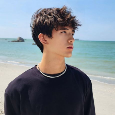 Collier Perle Homme DeepWave