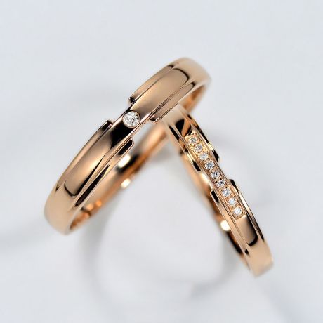 Alliances couple Jackie et Jack