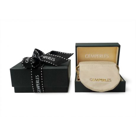 Alliance de Mariage Triangulaire en Or blanc 18ct avec Diamants