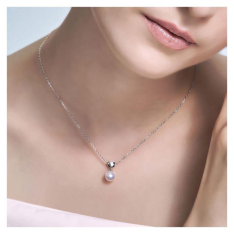 Pendentif perle de culture - Perle Akoya Japon - Sarah Bernhardt - 2