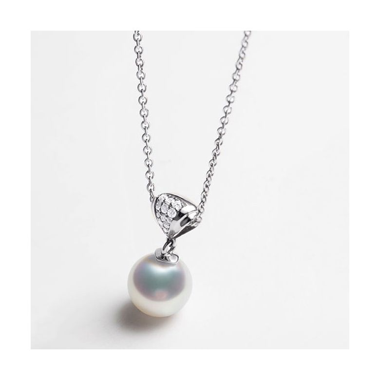 Pendentif perle de culture - Perle Akoya Japon - Sarah Bernhardt - 5