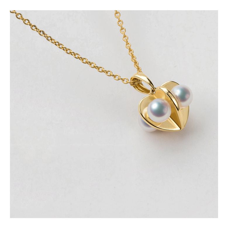 Pendentif trèfle 4 perles - 6