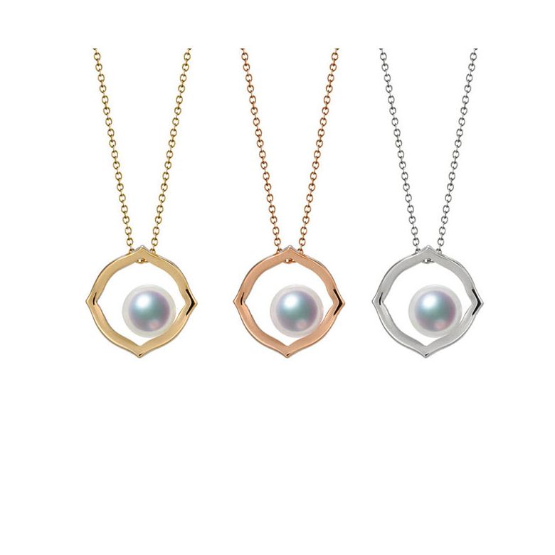 Pendentif perle de culture Akoya - Coco Chanel - Or jaune - 11