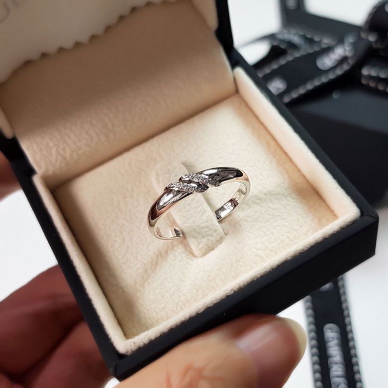 Alliances Or Blanc - Diamants  - 5