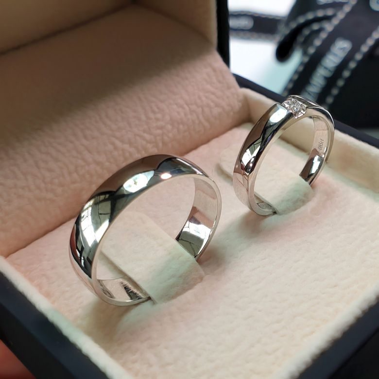 Alliance Mariage - Alliance Homme - Anneau Platine  | Gemperles - 7