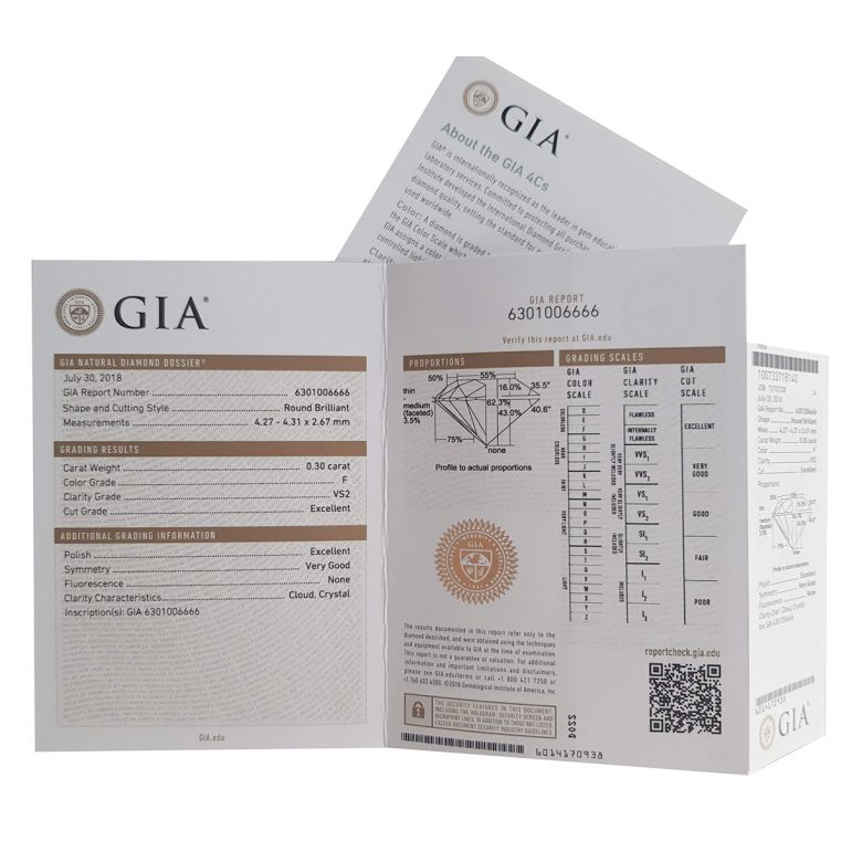 Solitaire Diamant Griffe Weston - Bague Fiancaille en Or Blanc | Gemperles - 9