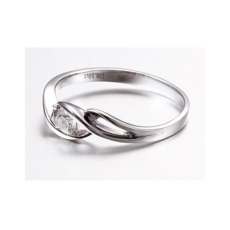 Solitaire Taylor - Diamant Maille Croisée - Platine | Gemperles - 3