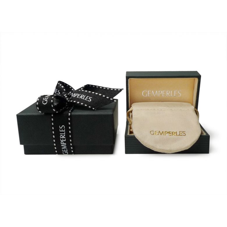 Boucles oreilles perles Akoya. Or jaune, diamants. Rubans, ganses - 6