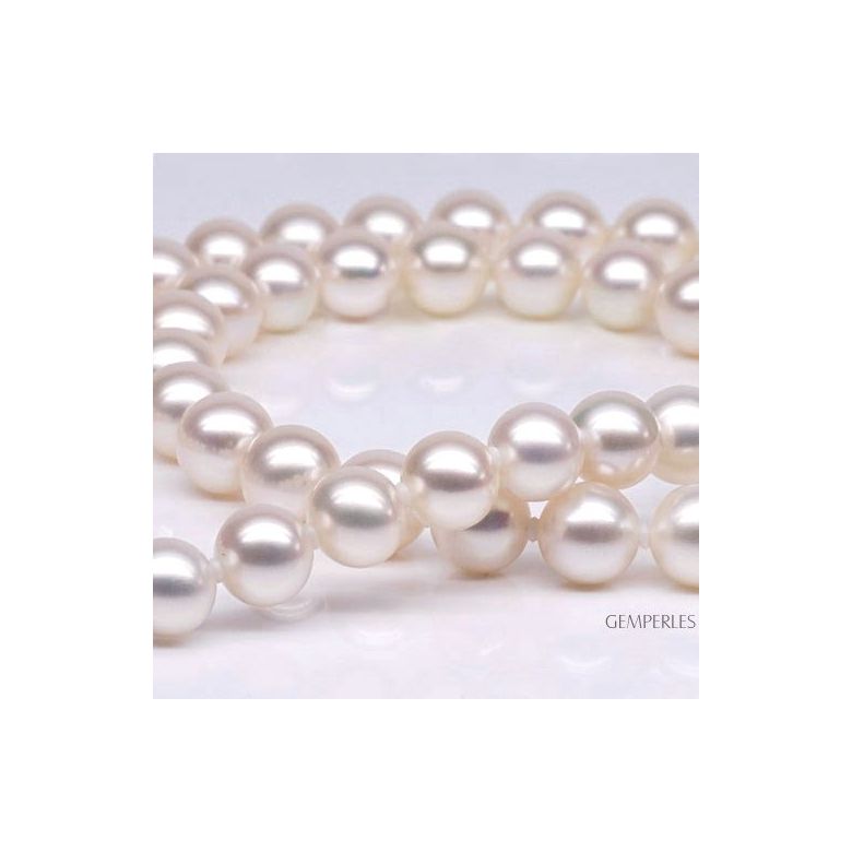 Parure Perles Eau Douce 6.5/7mm, AAA - 5